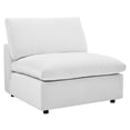 thumbnail image 4 of Modway Commix Down Filled Overstuffed Performance Velvet 4-Seater Sofa in White, 4 of 11