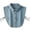 B03_Sky Blue(Dickey Collar), variant on Fake Collar Detachable Denim Dickey Collar False Half Shirts Faux Collar Women,Round Blouse Collars,Regular Fit,Breathable Sky Blue