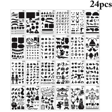 Drawing Stencils Creative Painting Templates Painting Stencils Set for Drawing Stencils Creative Painting Templates Painting Stencils Set for