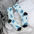 thumbnail image 5 of Cauagu Turtle Print Crew Socks for Women and Men,Adult Athletic Running Socks 1-Pair Sports Socks Work Gear Socks with Moisture Wicking, 5 of 6