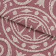 thumbnail image 4 of Superior Woven Jacquard Bedspread Set Full Size, 3-Piece Lightweight All Seasons Coverlet, Berry Red, 4 of 9