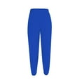 thumbnail image 5 of QUINDOS Pants for Women Taper High Waisted Ankle Length Sports Sweatpants Pleated Athletic Fit Pants with Pockets, 5 of 8