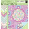 K&Company 362329 Sparkly Sweet Double-Sided Specialty Paper Pad 12 inch x 12 inch 24-Sh-2 Each Of 12 Designs