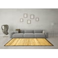 thumbnail image 3 of Ahgly Company Indoor Square Abstract Brown Modern Area Rugs, 8' Square, 3 of 4