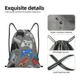 thumbnail image 4 of Coaee Video Game for Drawstring Backpack, Gym Drawstring Bag, Sports Sackpack for Sport Trip Yoga for Women Men-Small, 4 of 6