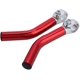 thumbnail image 3 of KAIYANG Puños de aluminio para bocina de bicicleta con tapones para extremos de varilla para manillares de 22,2 mm/0,9" - rojo, 3 of 5