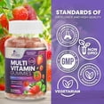 thumbnail image 5 of Multivitamin Gummies for Adults - Daily Adult Multivitamins Gummy with Vitamins A, C, D, B12 for Women & Men, Immune Support Gummy Multivitamins Supplement, Adult Multi VIT Vitamin - 90 Gummies, 5 of 10
