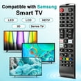 thumbnail image 3 of (Pack of 2) Universal Remote for Samsung All TV Remote, Replacement Compatible for Samsung Smart TV, LED, LCD, HDTV, 3D Series TV, 3 of 7