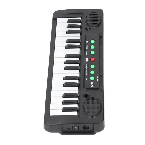 Piano Infantil, Modos de Doble Potencia Efectos de Sonido Educatros Canciones de Demostración del Teclado Musical Para Niños 31 Clave Con Micrófono para Niños de 3 A 6 Año