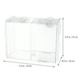 thumbnail image 2 of ACDANC Transparent Acrylic Fish Tank Breeding Box for Isolation and Hatching Viviparous Fish Like Bettas Guppies 4.5 x 3.5 x 3.5 inches, 2 of 4
