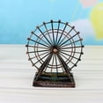 thumbnail image 2 of Vikakiooze Home Decor , Metal Rotatable Ferris Wheel Statue Decor Figurine for Office And Kids Toy, 2 of 4