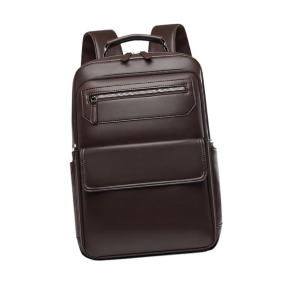 Dickly Laptop Backpack Daypack Travel Bag Business Backpack for Outdoor Business Office Brown