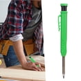 thumbnail image 3 of With Solid Carpenter Pencil Kit Portable Built in Sharpener Woodworking Pencil with Slotless Cap for Designers, 3 of 7