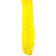 thumbnail image 2 of Festive, Holiday Tinsel Garland. 25 Ft. Super Ultra Lush, Extra Thick Multi-Layer Foil Tinsel: Fetival, Christmas, Valentine's Day, Birthday, Celebration, Party, Special Event. Color: Yellow, 2 of 3