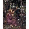 thumbnail image 1 of Sketch for La Belle Dame Sans Merci - CANVAS OR PRINT WALL ART, 1 of 1