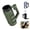 Green, variant on Tactical Assault Beer Holder – Double Tactical Reload Can Holder, 3D Printed Beer Can Holder For Parties & Camping, Holds Two 12oz Cans, Multiple Size Options (Black, 12OZ)