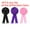 Purple, Pink, Black, variant on Uxcell Award Ribbons, Winner Recognition Ribbon Participation Medal Ribbon for Competitions Blue, White, Red