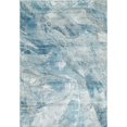 thumbnail image 1 of Dynamic Rugs LD249864150 2 ft. x 3 ft. 5 in. Leda 9864 Rectangle Modern Area Rug - 150 Ivory & Blue, 1 of 1