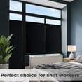 Static Cling Total Blackout Window Film 100 UV Blocking Window