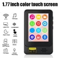 thumbnail image 4 of Music Player MP3 MP4 1.8in Pantalla Táctil Completa Portable Hifi (Tarjeta 8 GB), 4 of 9