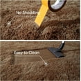 thumbnail image 6 of Softlife Super Soft Rug For Living Room Fluffy Rugs For Dorm Room Cute Plush carpet For Bedroom,6' x 9',Brown, 6 of 6