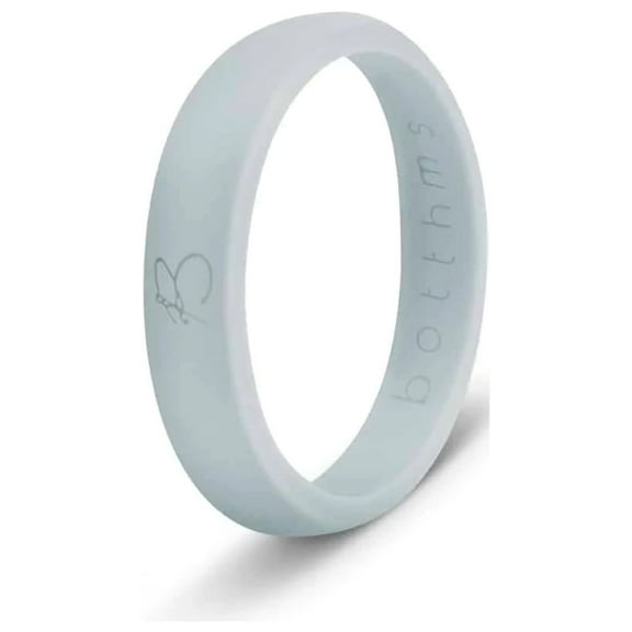 botthms Grey Ladies Active Silicone Ring