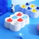 thumbnail image 1 of Juego de moldes de paletas caseras para niños, bandeja para hacer helados de silicona de 6 cavidades, moldes reutilizables para golosinas congeladas de bricolaje, sin BPA, apto para lavavajillas, 1 of 6
