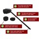 thumbnail image 5 of Paquete de accesorios para batería Adoro Silent Sticks & Bass Drum Beater, 5 of 9