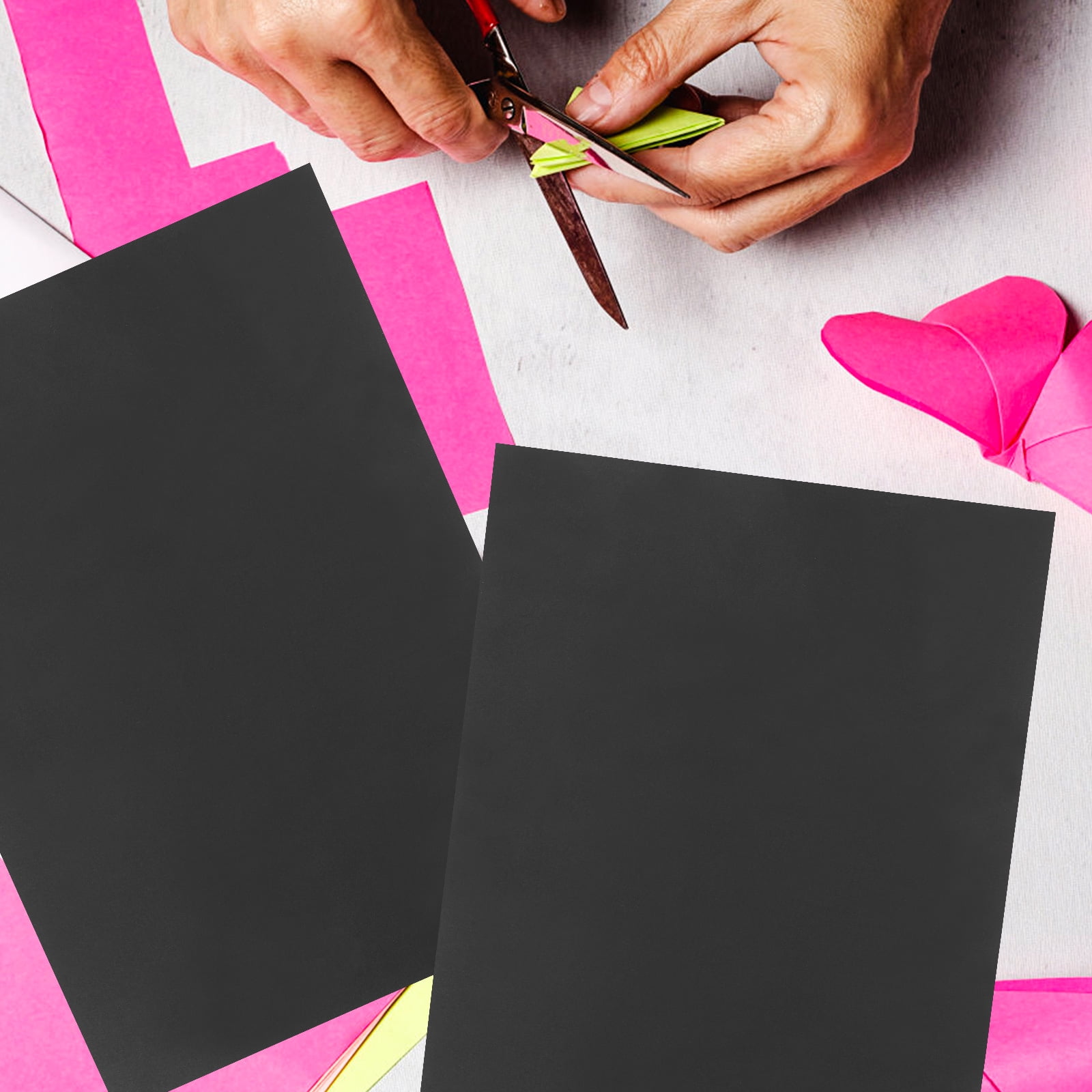 jojofuny Diy Craft Papers 50Pcs .7x8.3in Rectangle for Scrapbooking and present Making