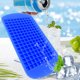 thumbnail image 3 of Bandeja de cubitos de hielo de silicona de 160 celdas | Máquina de hielo cuadrada de 1 cm | Material flexible apto para uso alimentario | Liberación fácil | Apto para lavavajillas | Diseño que, 3 of 4