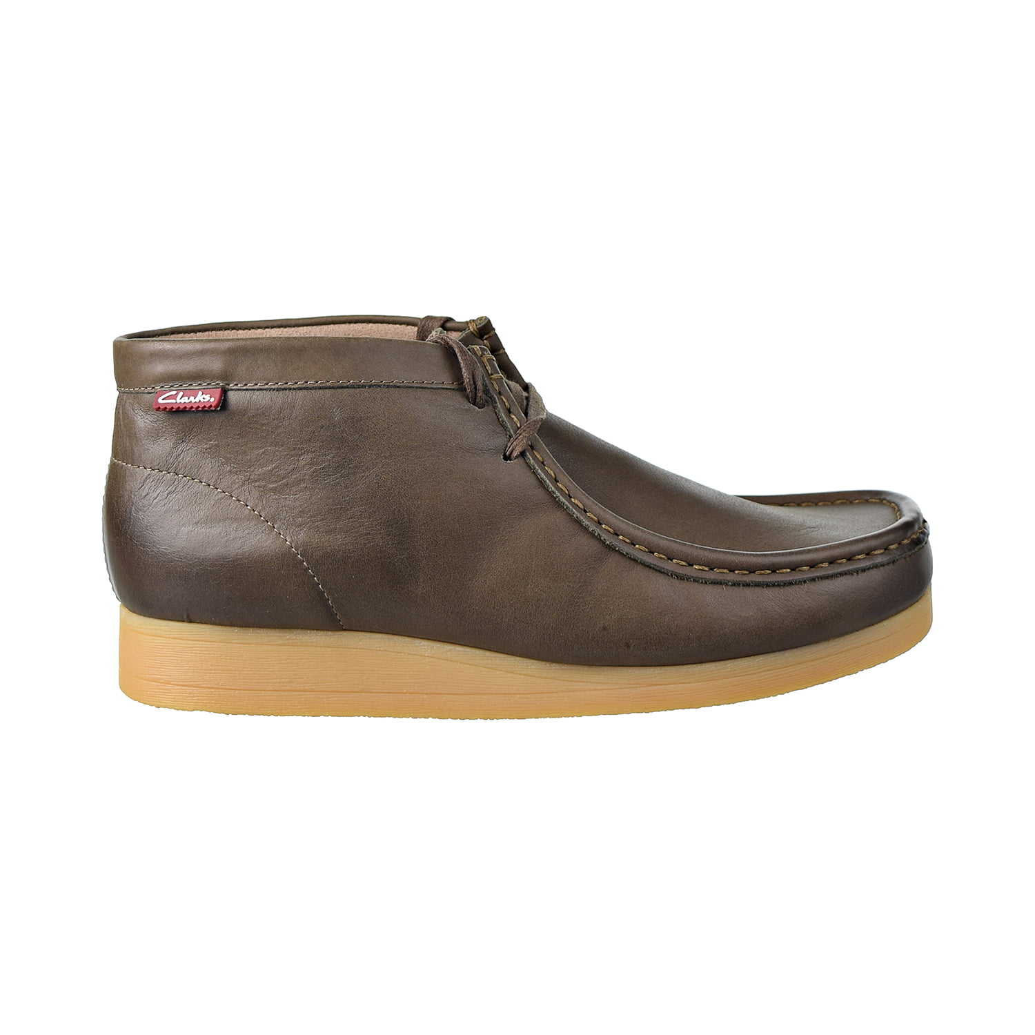 Clarks Stinson Hi Men's Dark Brown Leather Wallabee Style Boots 26129530 