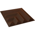 thumbnail image 5 of 19 5/8"W x 19 5/8"H Bolt EnduraWall Decorative 3D Wall Panel, Universal Aged Metallic Rust (Covers 2.67 Sq. Ft.), 5 of 5