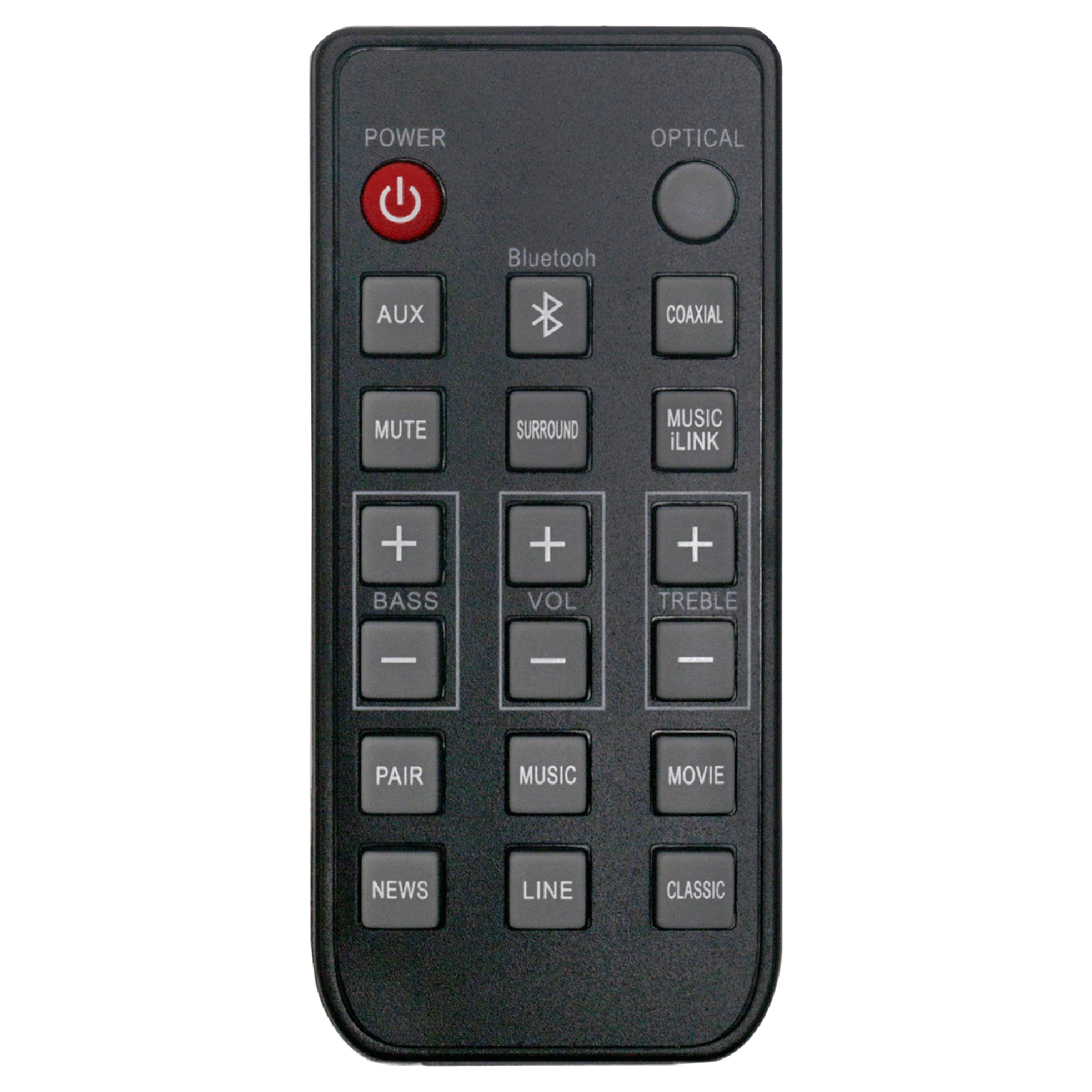 CSS2123 CSS2133 CSS2123B Replacement Voice Remote Fit for Philips Sound