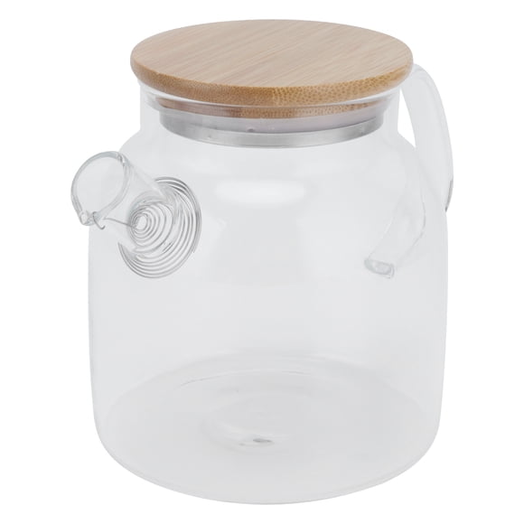 Tetera, Hervidor De Agua Transparente De Vidrio De Borosilicato Alto Para Artículos De Té Para Cocina