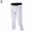 thumbnail image 1 of Mens Compression Pants 3/4 Shorts - Sports Leggings, Basketball, Size XL, 1 of 8