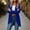 Blue, variant on Womens Long Sleeve Cardigans Casual Open Front Lightweight Comfortable Soft Cardigan Fall Layering Outerwear Tops