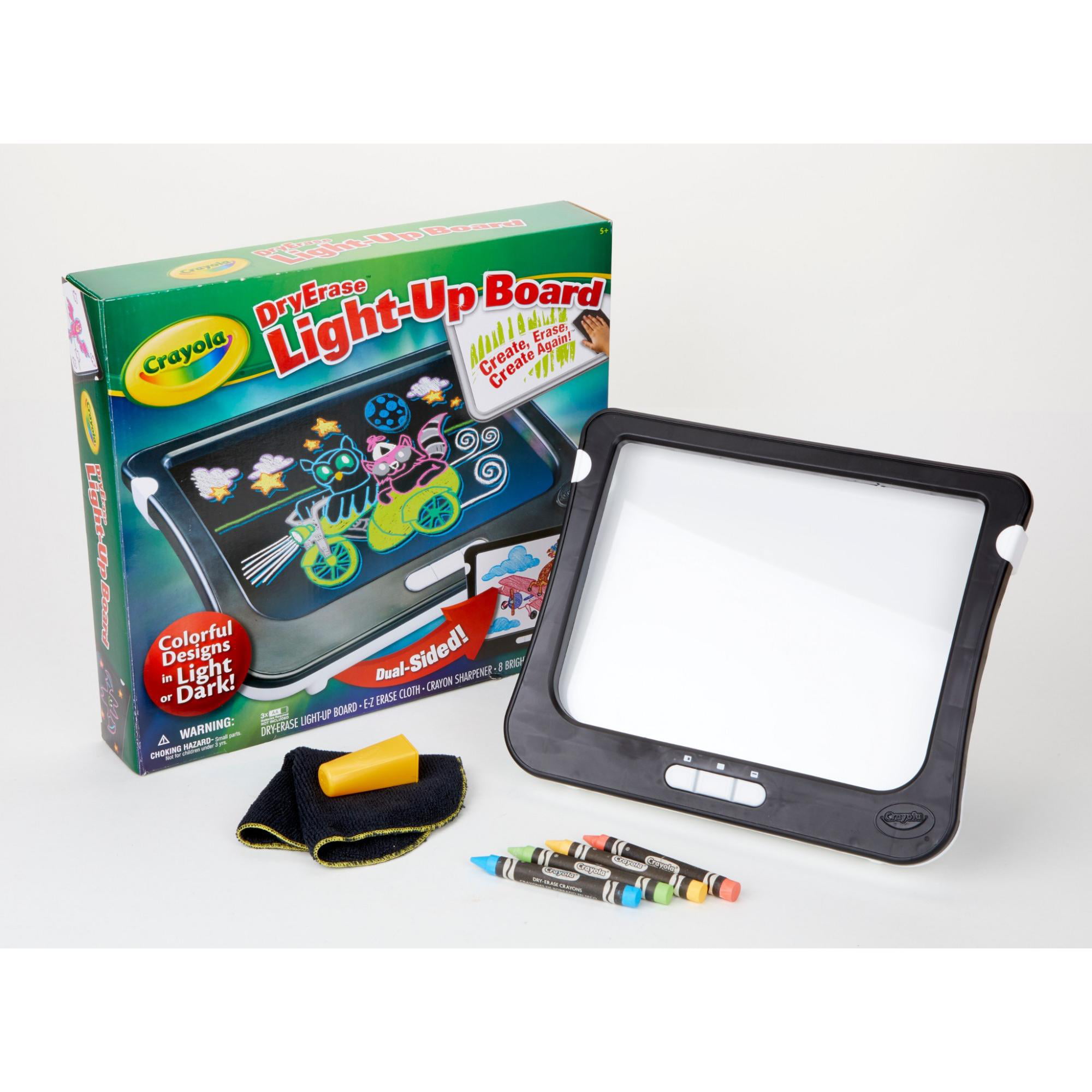 Crayola Dry Erase Light Up Board Gift For Kids Drawing And Coloring Tablet 