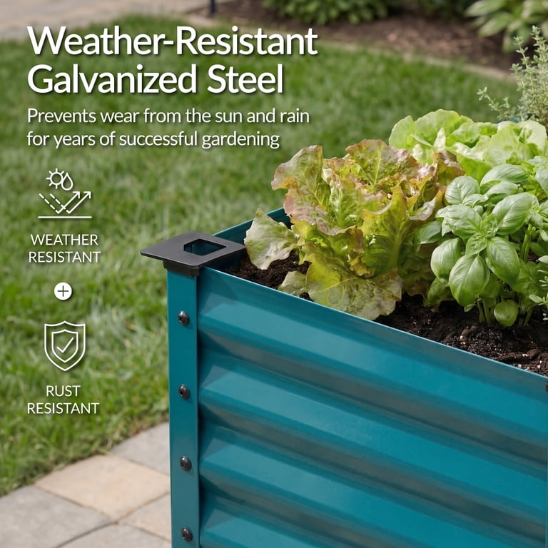 Best Choice Products Elevated Garden Bed, 48"x24"x30" photo 7