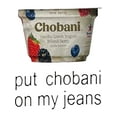 thumbnail image 2 of Funny 'Put Chobani on My Jeans' Cotton T-Shirt | 100% Cotton Lightweight 6 oZ oversized Gym Shirt & Comfortable Workout Top | unisex Casual Soft Tee for everyday Wear!, 2 of 7