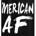 thumbnail image 2 of Merican AF Adult T-Shirt Black (2XL), 2 of 4