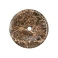 thumbnail image 5 of Eden Bath Emperador Bowl Circular Vessel Bathroom Sink, 5 of 11