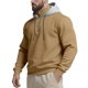thumbnail image 3 of WILLBEST Sudadera con Capucha Pesada con Cremallera y Cuello Alto, Sudadera Cómoda para Uso Informal y Actividades Al Aire Libre. XGrande, 3 of 7