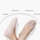 thumbnail image 3 of 1 par de plantillas de silicona, calcetines hidratantes, protector de pies, antigrietas yeacher Medias, 3 of 7