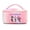 Pink 1, variant on K-pop Witcher Group Printed Colorful Makeup Bag, Large Capacity Portable Toiletry Bag