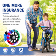 Bike Training Wheels for 12 14 16 18 20 Inch, Training Wheels for Kids Bike is Heavy Duty, Bicycle Training Wheel is Suitable Single Speed Bike