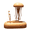 Jellyfish, variant on Wooden Jellyfish Dynamic Desk Decor Moving Ocean Creature Solid Wood Artistic Desktop Ornament Rechargeable Display Decor for Adults Enthusiasts