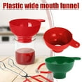 thumbnail image 5 of 1 Pc Wide Mouth Funnel, Plastic Funnel, Kitchen Funnel, Canning Funnels for Kitchen Use, Large Spout Quick Fill Food Grade Plastic Funnels for Kitchen Use, 4.8 Inch, Army Green, 5 of 7