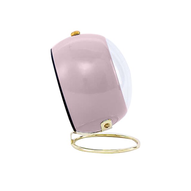Bearachild Reloj electrónico de estilo nórdico, reloj despertador pequeño para estudiantes de cabecera para sala de estar, dormitorio, escritorio Decoración del hogar rosado rojo Bearachild HA001236-04B