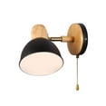 thumbnail image 1 of Beloving Modern Nordic Iron Wall Sconce With Pull Cord Switch 1 Light E26 E27, 1 of 8
