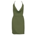 thumbnail image 4 of MesaSe Femmes Sexy Robe d'Été Mode Femmes Sexy Profonde V-Cou Licol Dos Nu Fente Mini Partie Club Robe, 4 of 6